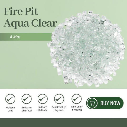 Fire Pit - Aqua Clear