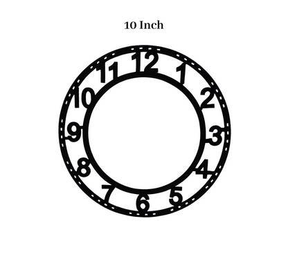 Black Number Ring