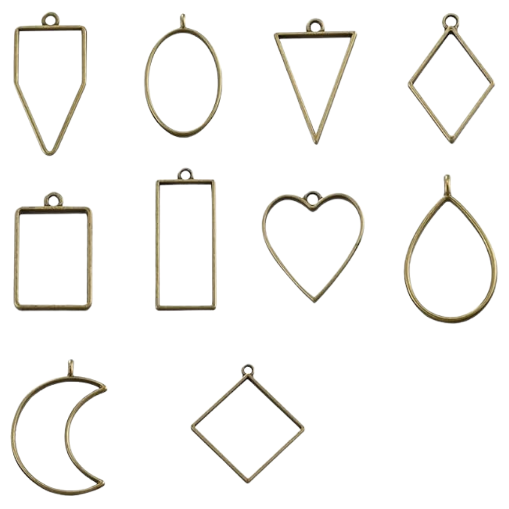 Open Bezel (10 Pcs, Bronze)
