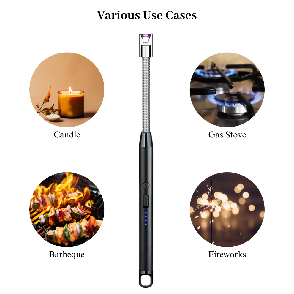 Usb Candle Lighter Rechargeable Barbeque Lighter