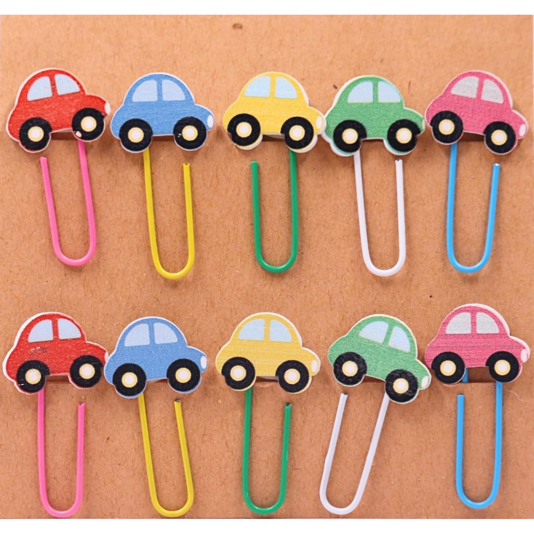 Colorful Wooden Paper Clip