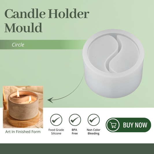 Round Tealight Holder Mould