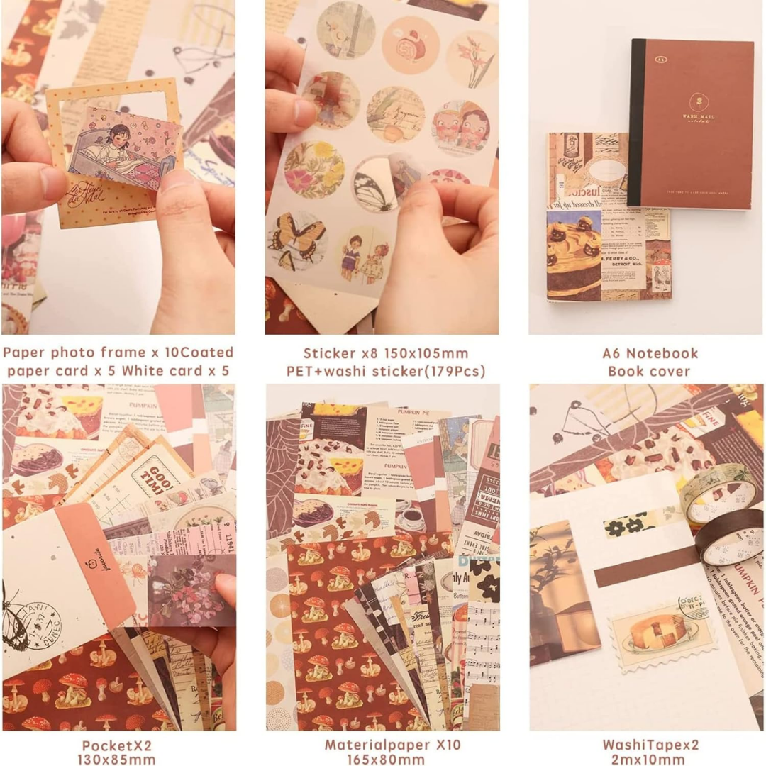 Scrapbook Kit,  Cocoa Brownie