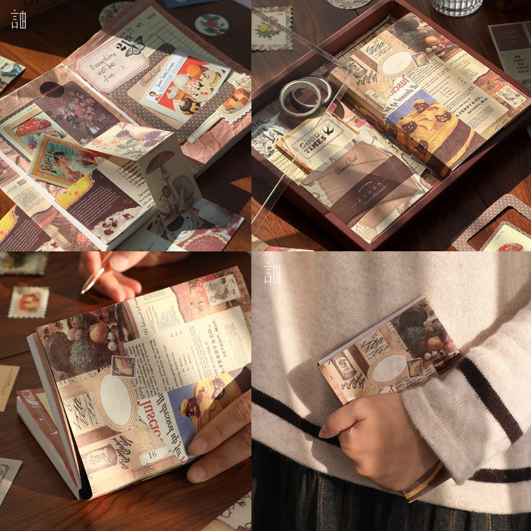 Scrapbook Kit,  Cocoa Brownie