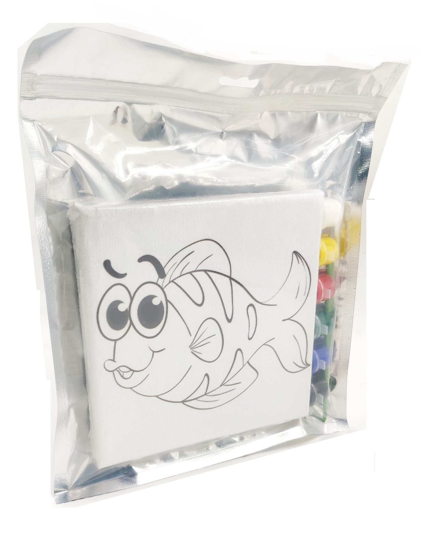 Printed Canvas Painting Kit for Kids
