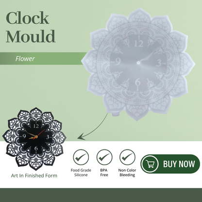 Flower Clock Mould
