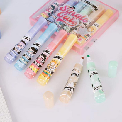 Glitter Highlighter Marker Pen