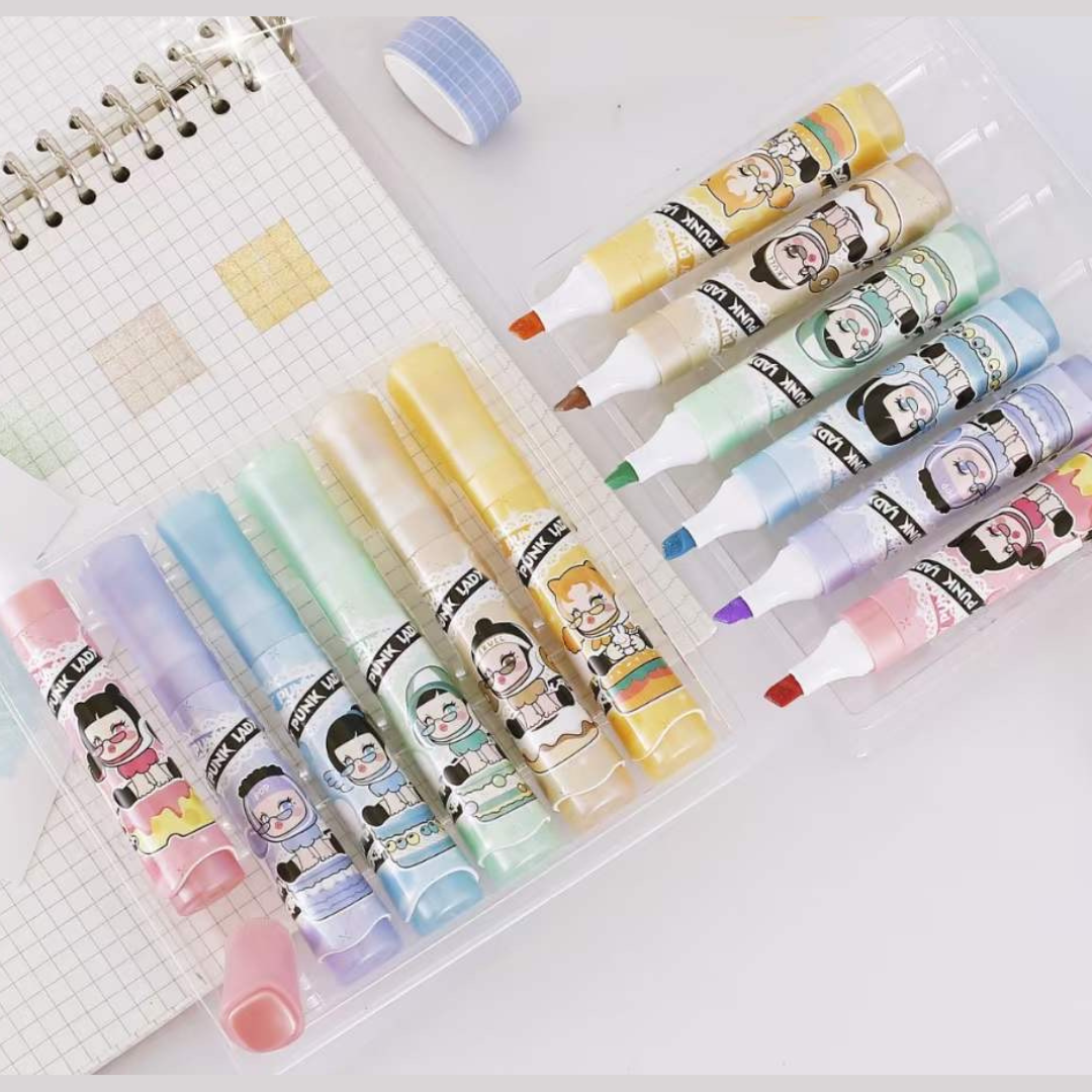 Glitter Highlighter Marker Pen