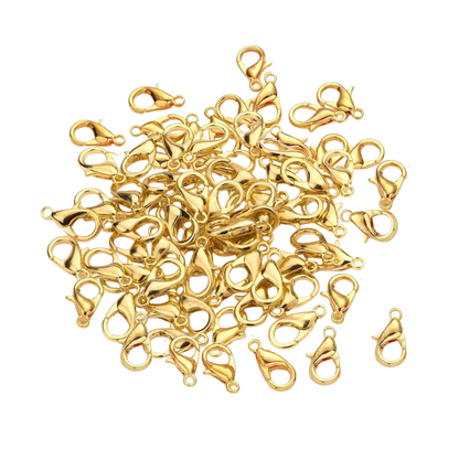 Metal Lobster Hook Golden