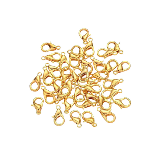Metal Lobster Hook Golden