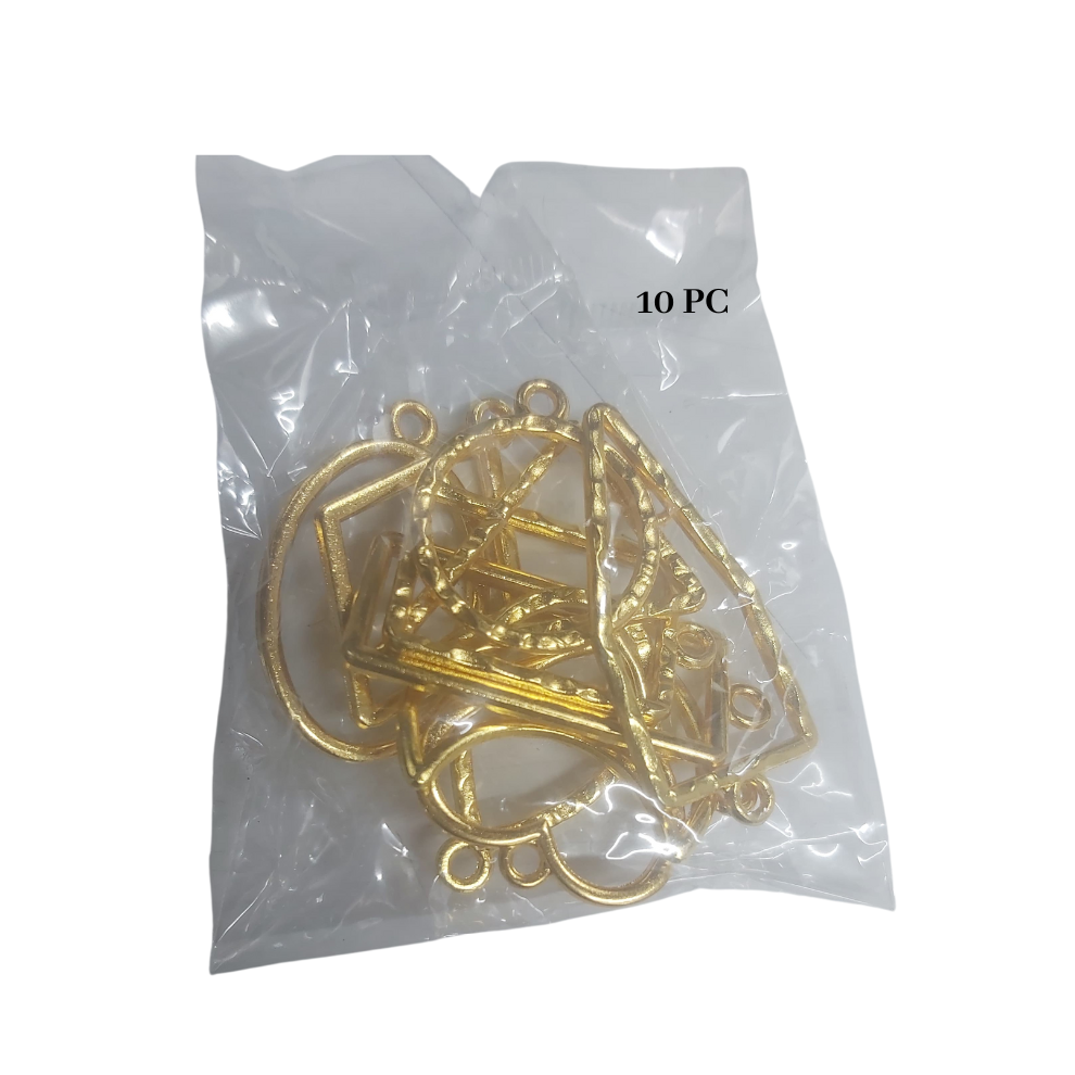 Designer Bezel (10 Pcs, Gold)