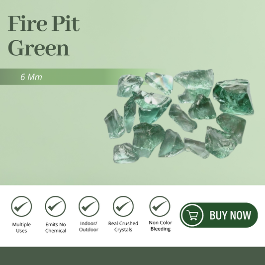 Fire Pit - Green 6mm