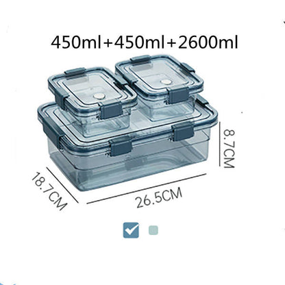 Transparent Rectangle Food Container