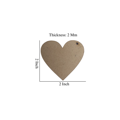 Mdf With Hole, 2 Inch