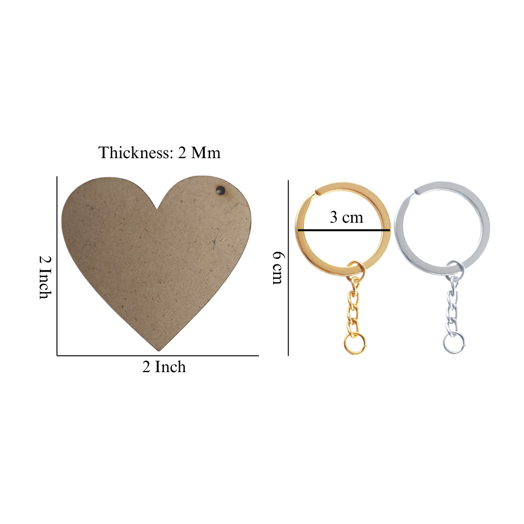 Mdf with Keychain