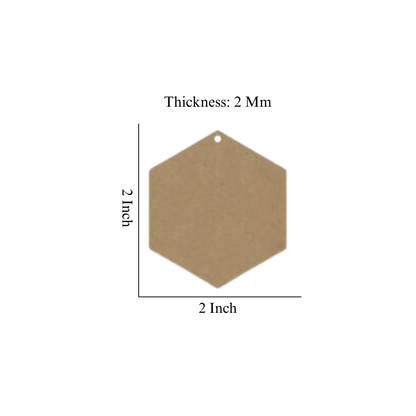 Mdf With Hole, 2 Inch