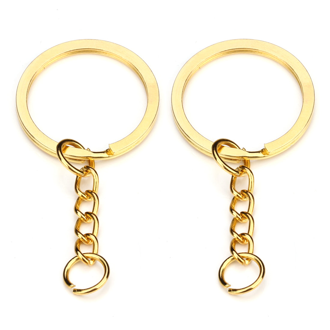 50 Pcs Keychain Ring