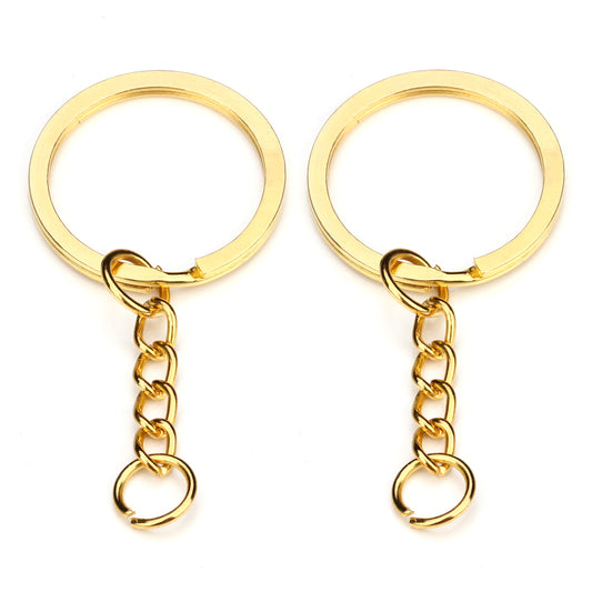50 Pcs Keychain Ring