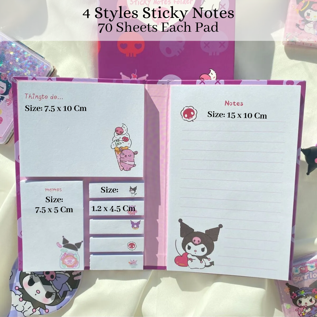 Sticky Notes Folder Post It Diary Sticky Notes Book