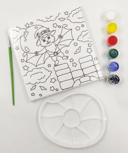 Printed Canvas Painting Kit for Kids
