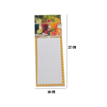 Fridge Magnet Notepad To Do List Memo Pad with Magnetic Pencil