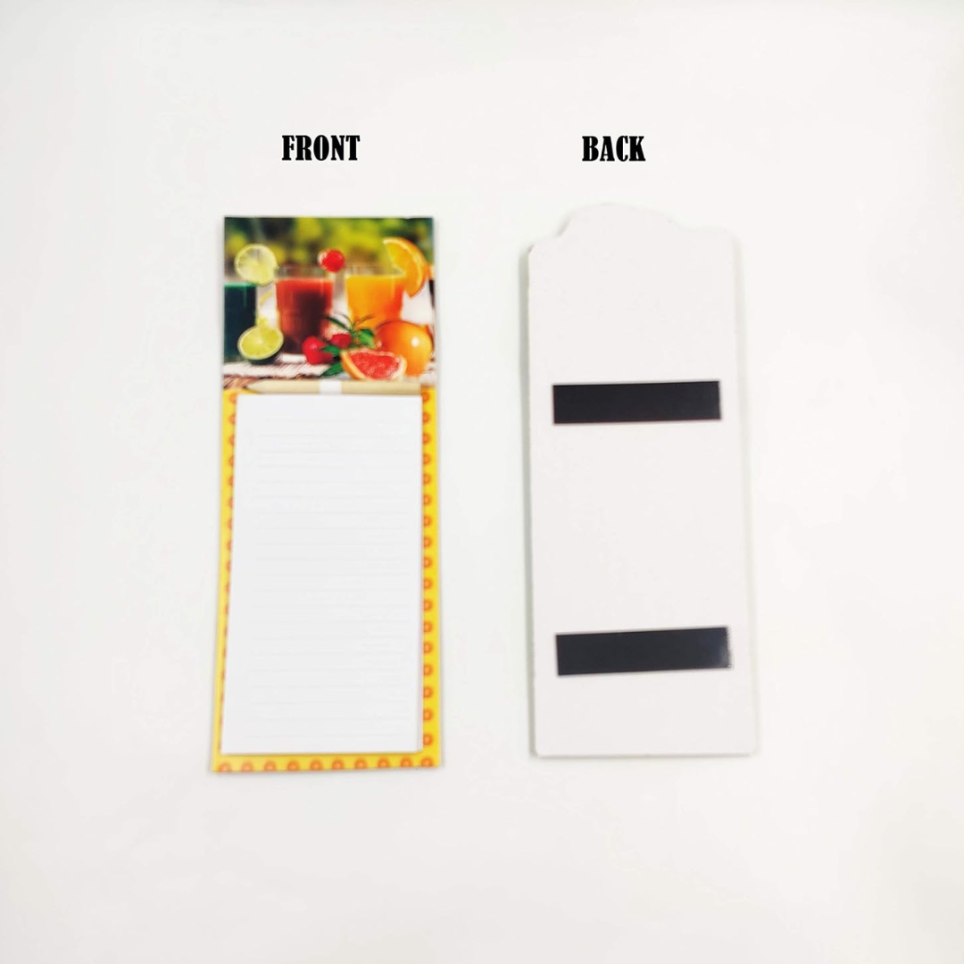 Fridge Magnet Notepad To Do List Memo Pad with Magnetic Pencil