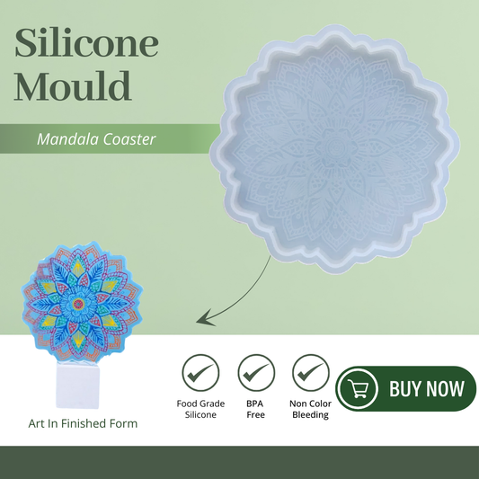 Resin Mandala Coaster Mould