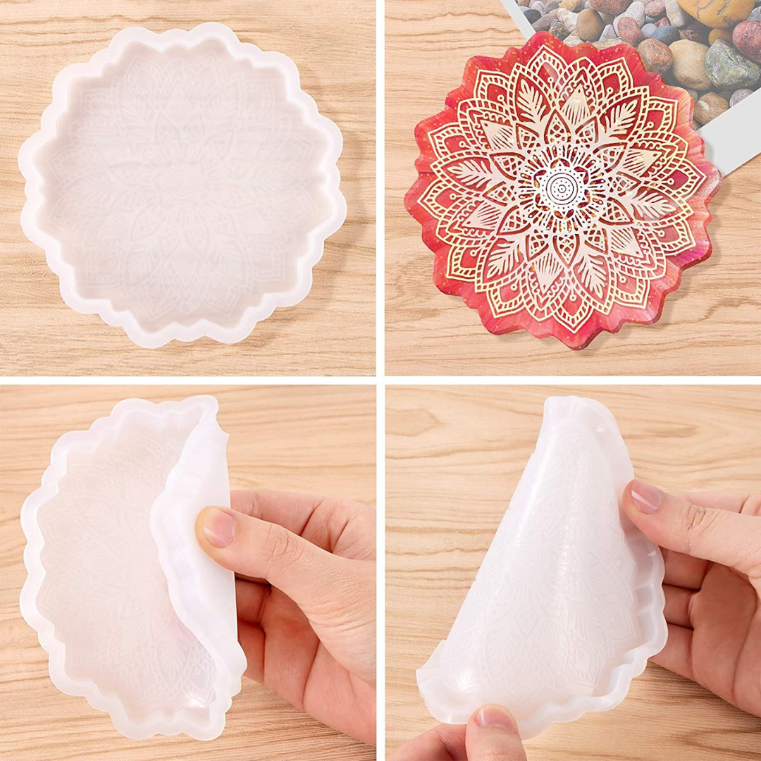 Resin Mandala Coaster Mould