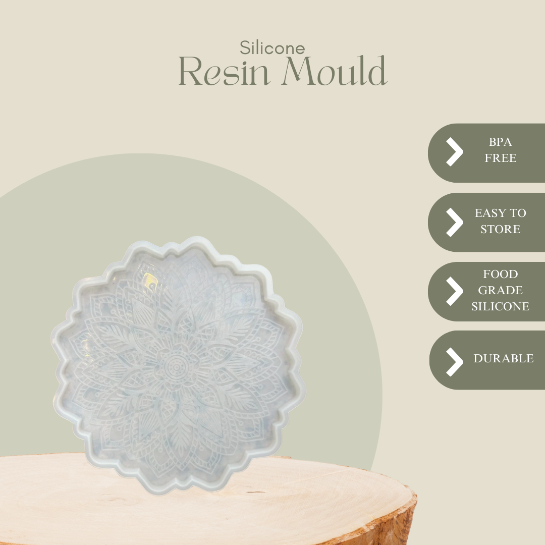 Resin Mandala Coaster Mould