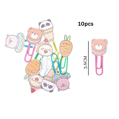 Colorful Wooden Paper Clip
