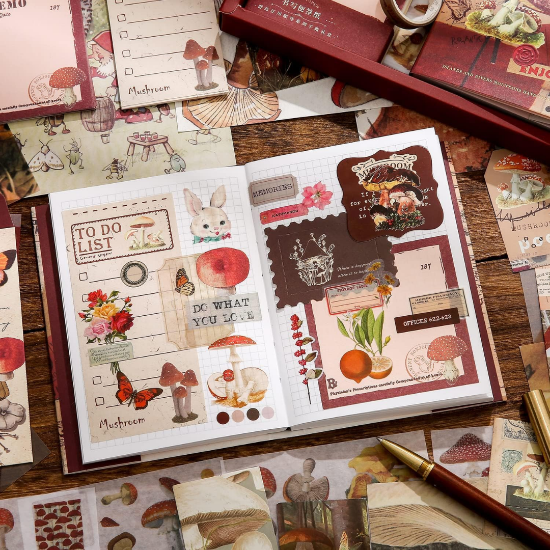 Scrapbook Kit,  Mushroom In The Winds