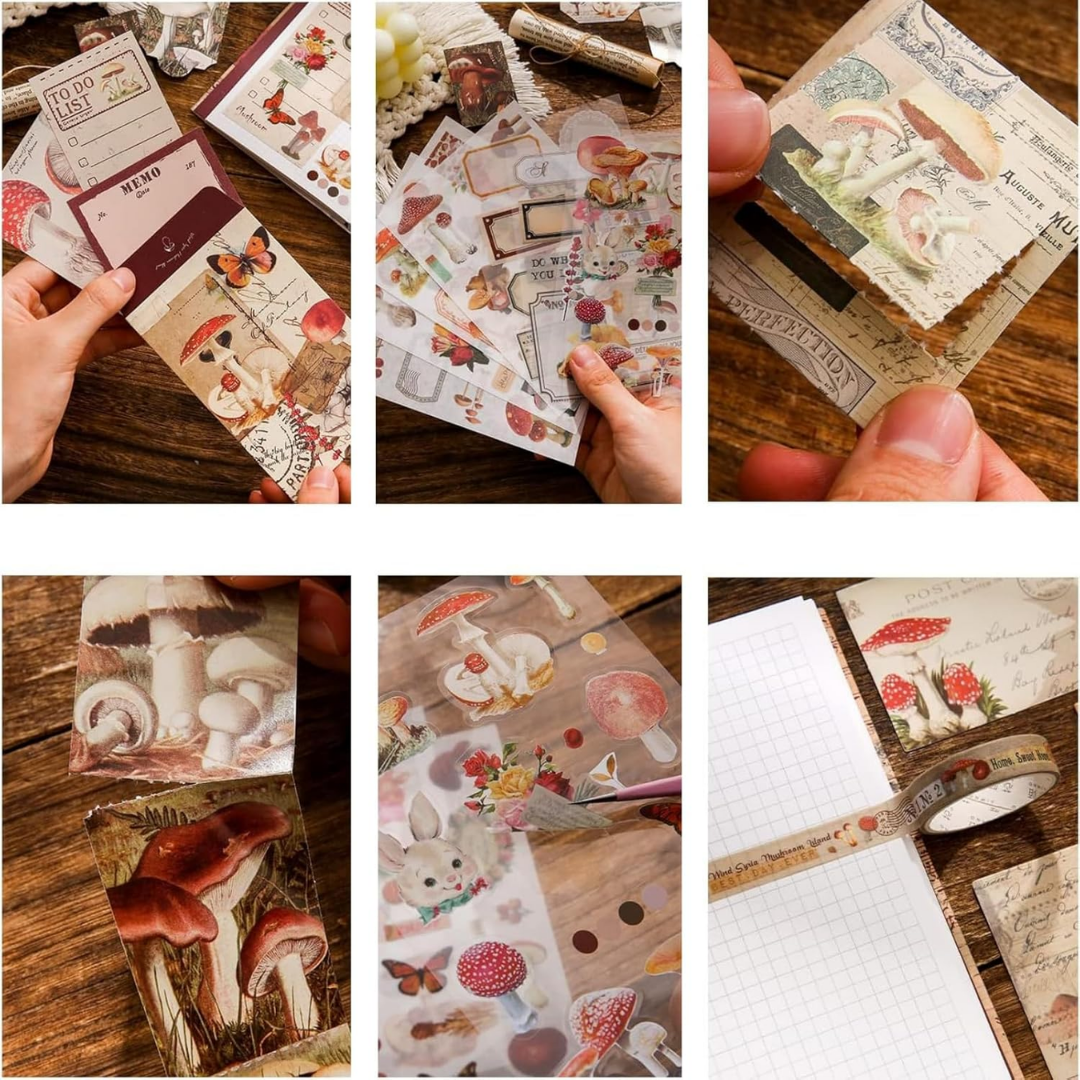 Scrapbook Kit,  Mushroom In The Winds