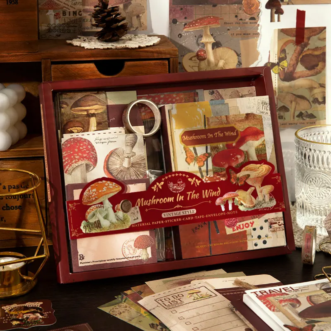 Scrapbook Kit,  Mushroom In The Winds