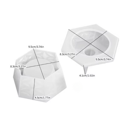 Jar Planter Mold with Lid, No 15