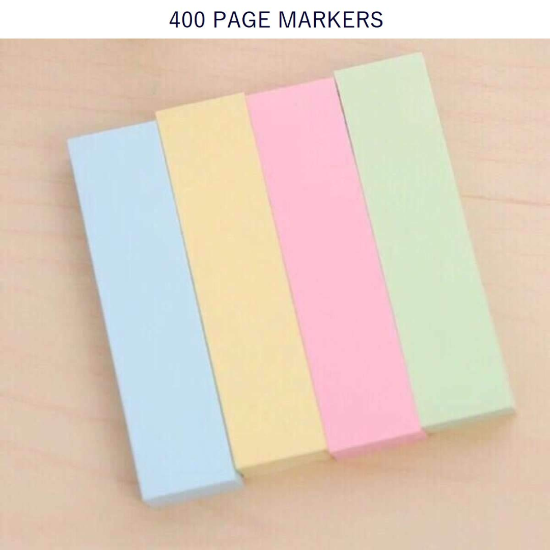 Index Tab Page Marker Sticky Notes