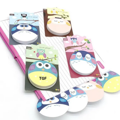 Cartoon Sticky Notes Set Index Tab