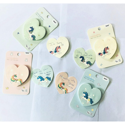 Cartoon Sticky Notes Set Index Tab