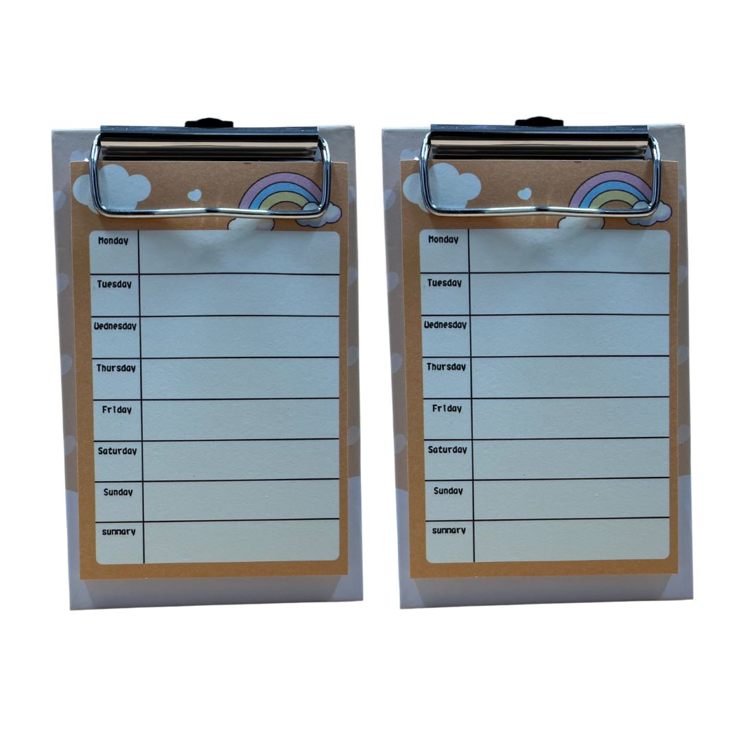 Sticky Notes Pad To Do List Notepad Pack of 2