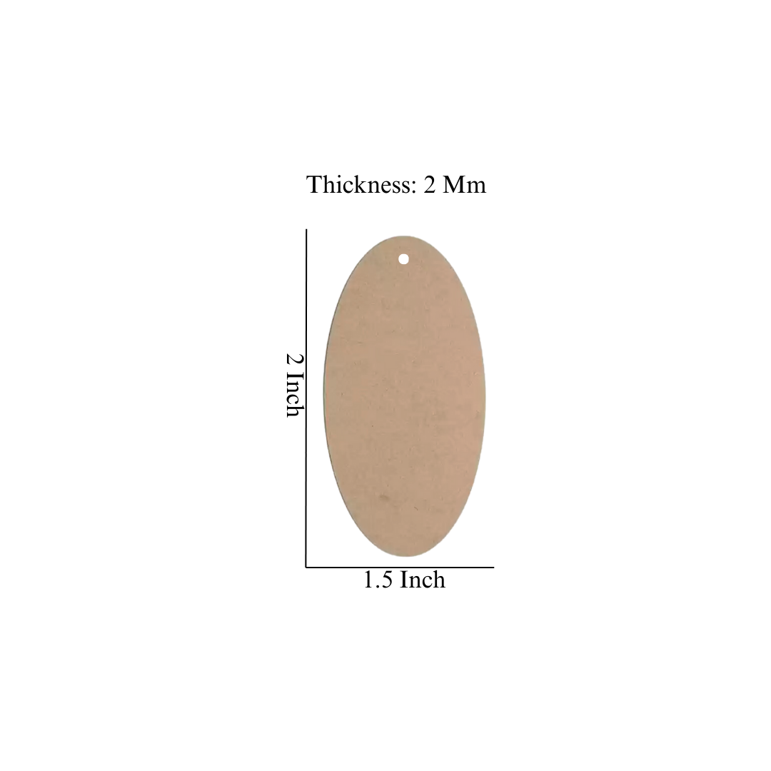 Mdf With Hole, 2 Inch