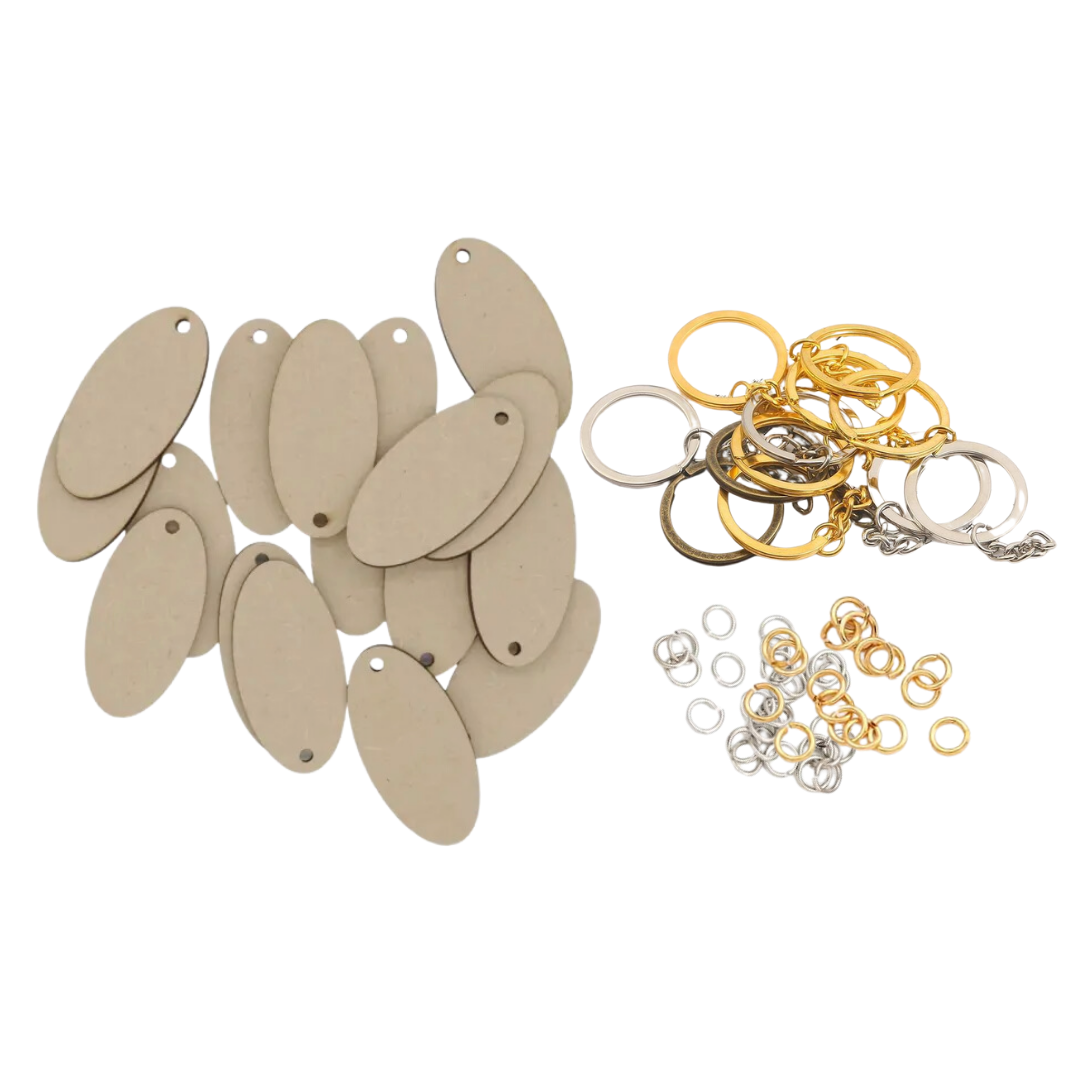 Mdf with Keychain