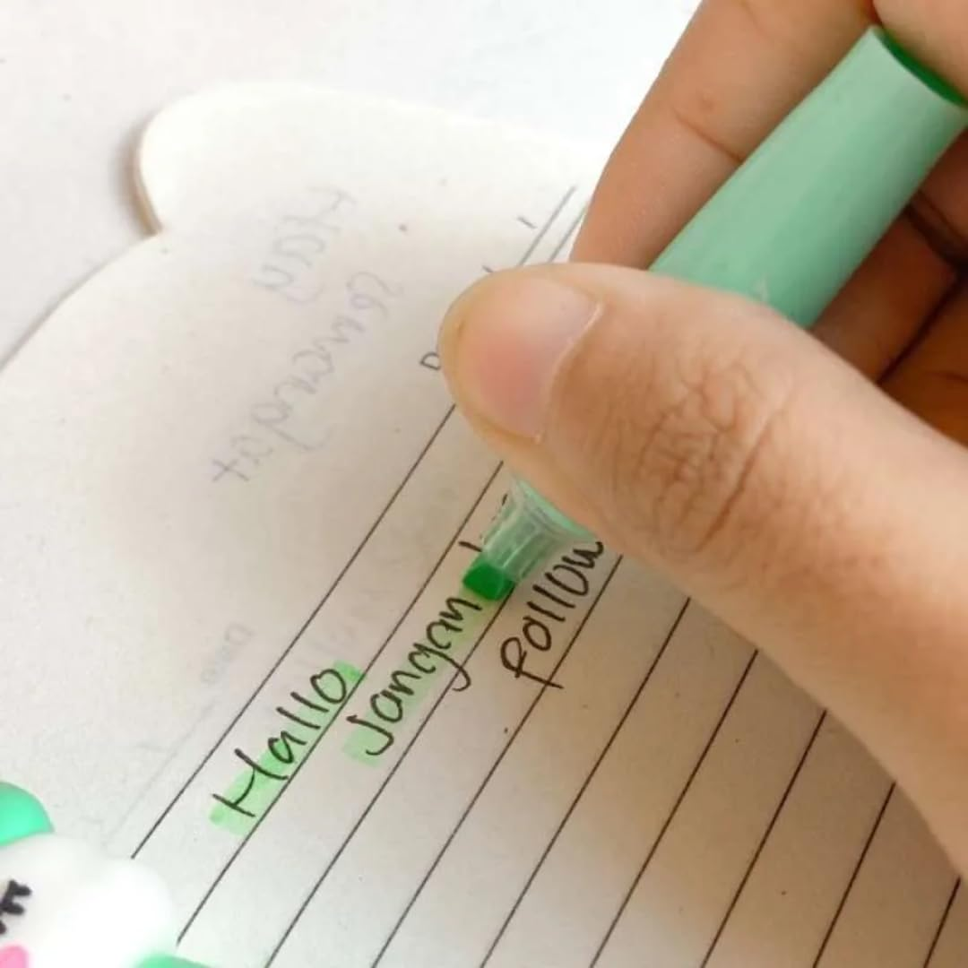 Cute Highlighter Aesthetic Mini Marker Pen