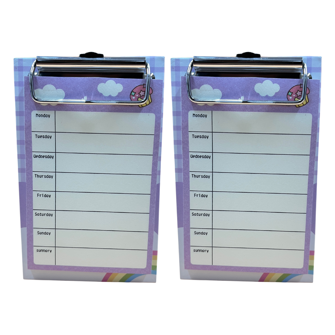 Sticky Notes Pad To Do List Notepad Pack of 2