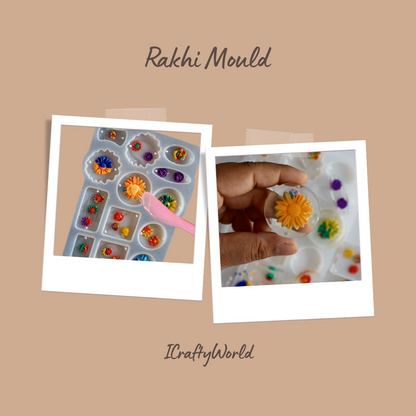 Silicone Rakhi Mould No 7