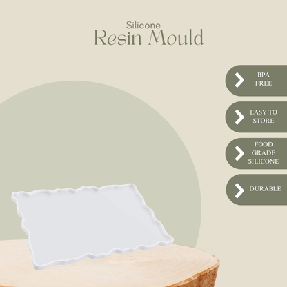 Rectangle Resin Mould 9x12 Inch