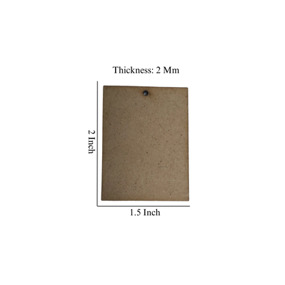 Mdf With Hole, 2 Inch