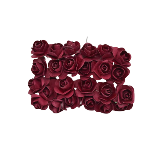 Artificial Rose Paper Flower - Rose Pink
