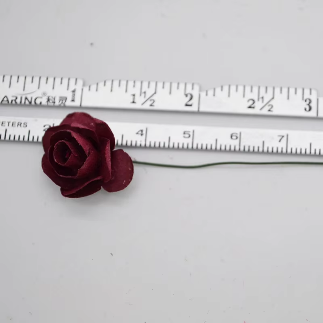 Artificial Rose Paper Flower - Rose Pink