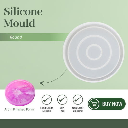 Trinket Round Coaster Mould
