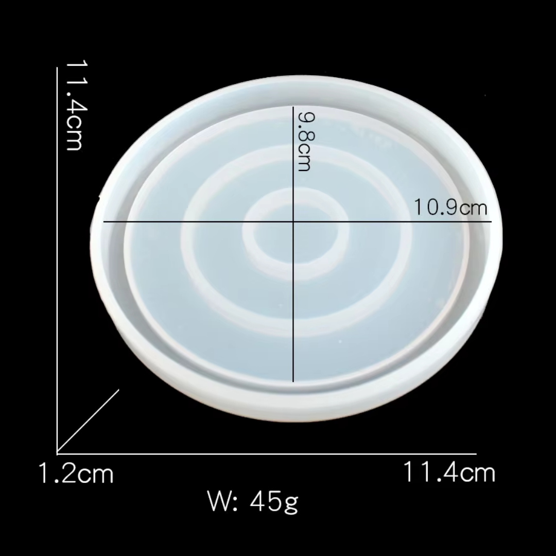 Trinket Round Coaster Mould