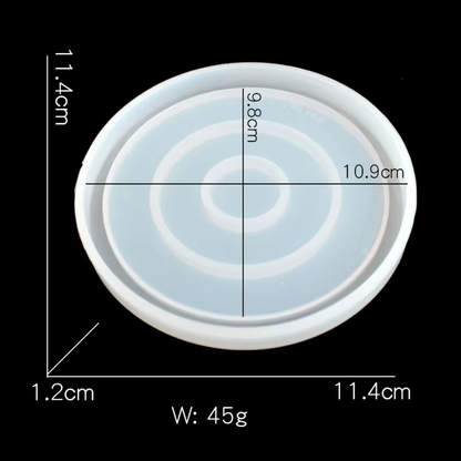 Trinket Round Coaster Mould